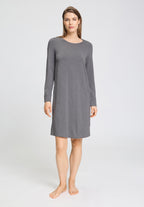 Natural Elegance Soft Jersey Nightgown | Stone Melange 74831-3169