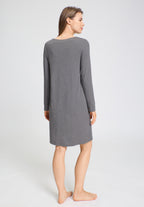 Natural Elegance Soft Jersey Nightgown | Stone Melange 74831-3169