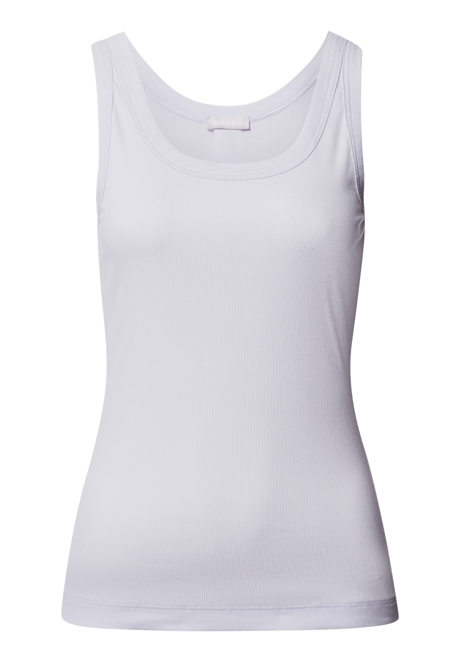 Sleep And Lounge Ribbed Cotton Tank Top | Pink Lavender 74841-2463