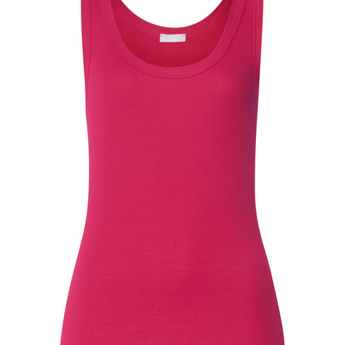 Sleep And Lounge Ribbed Cotton Tank Top | Light Sangria 74841-2465