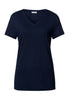 Sleep And Lounge Relaxed V-Neck Top | Deep Navy 74842-1610