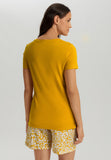Sleep And Lounge Relaxed V-Neck Top | Sun Kiss 74842-2241