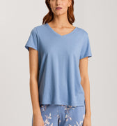 74842 Sleep And Lounge Short Sleeve Shirt - 2533 Endless Blue