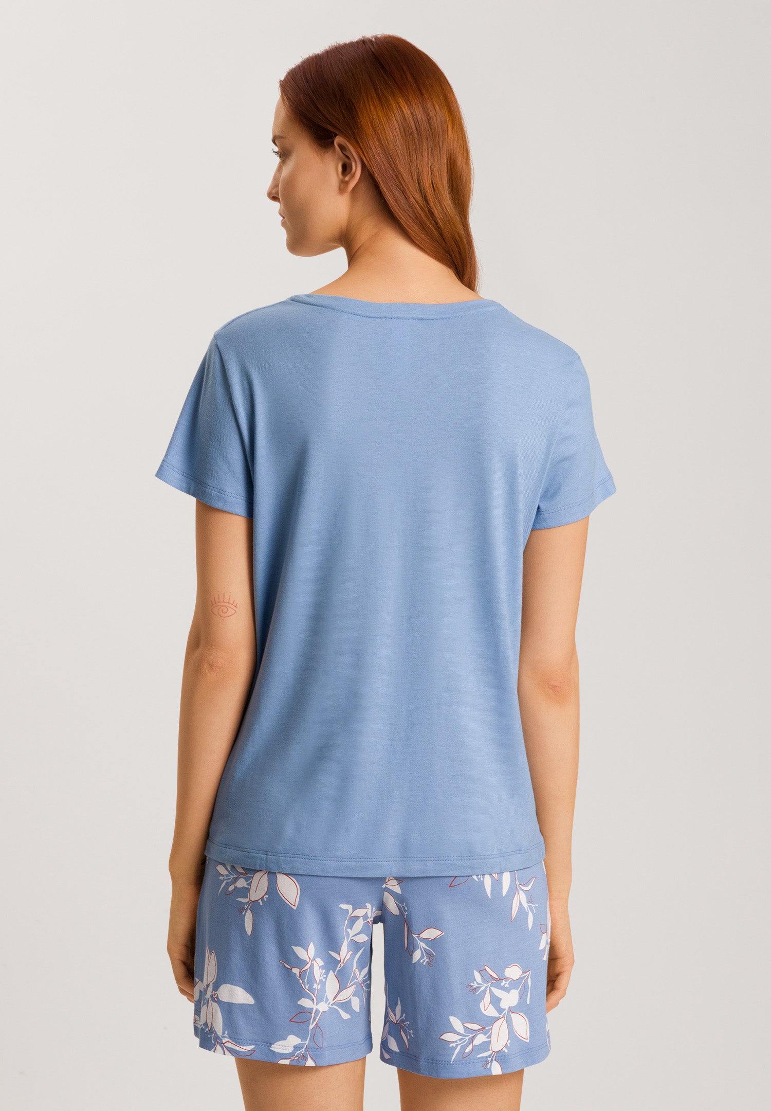 74842 Sleep And Lounge Short Sleeve Shirt - 2533 Endless Blue