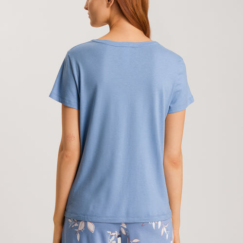 74842 Sleep And Lounge Short Sleeve Shirt - 2533 Endless Blue