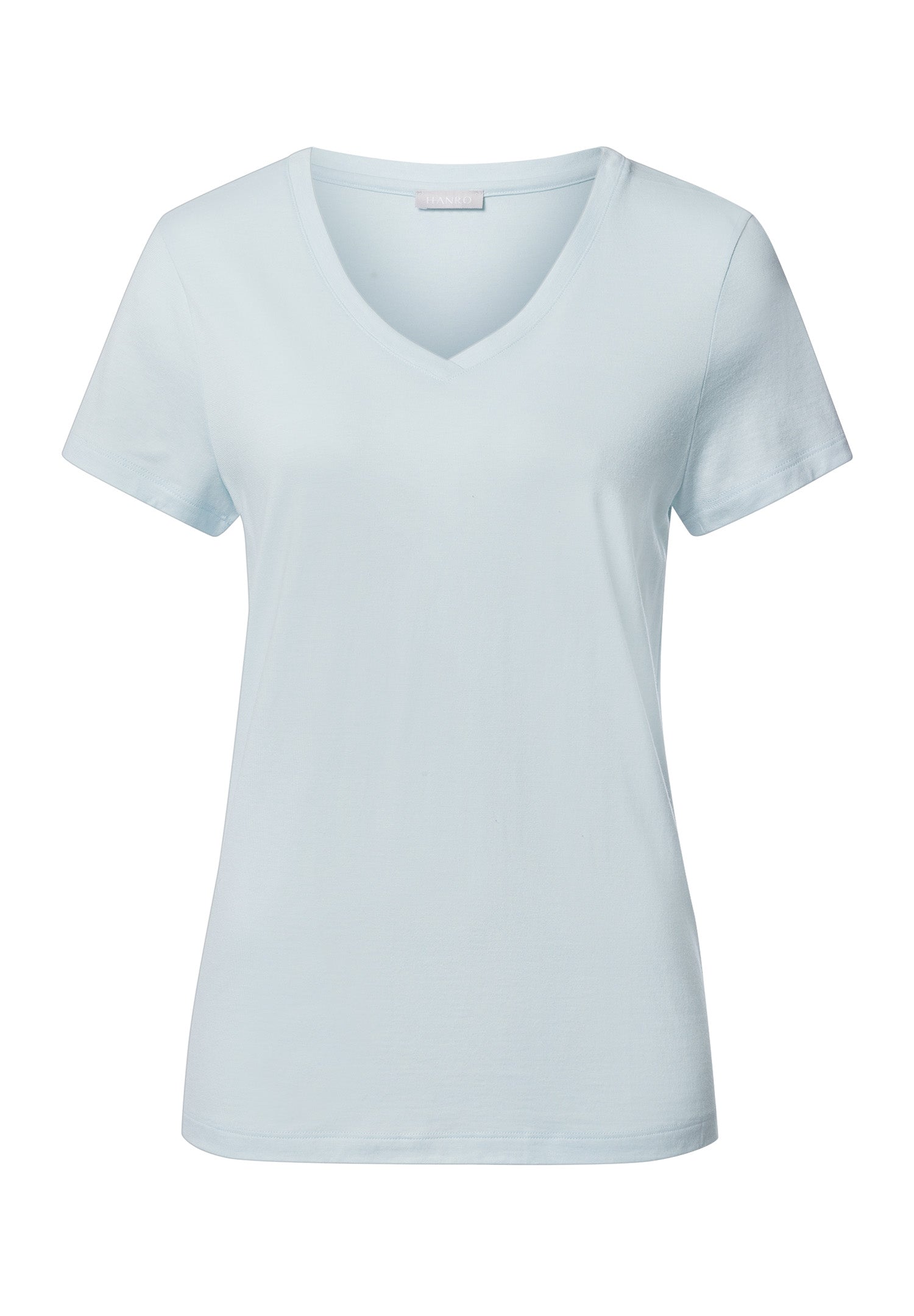 Sleep And Lounge Relaxed V-Neck Top | Delicate Blue 74842-2535