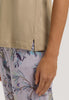 Sleep And Lounge Relaxed V-Neck Top | Lemon Pepper 74842-2810