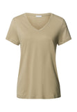 Sleep And Lounge Relaxed V-Neck Top | Lemon Pepper 74842-2810
