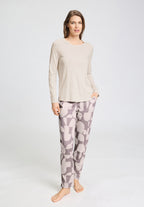 Sleep And Lounge Relaxed Round Neck Top | Moonlight 74844-1233