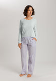 Sleep And Lounge Relaxed Round Neck Top | Vapor 74844-2534