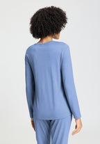Sleep And Lounge Relaxed Round Neck Top | Bluebird 74844-2599