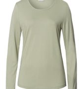 Sleep And Lounge Relaxed Round Neck Top | Crystal Green 74844-2732