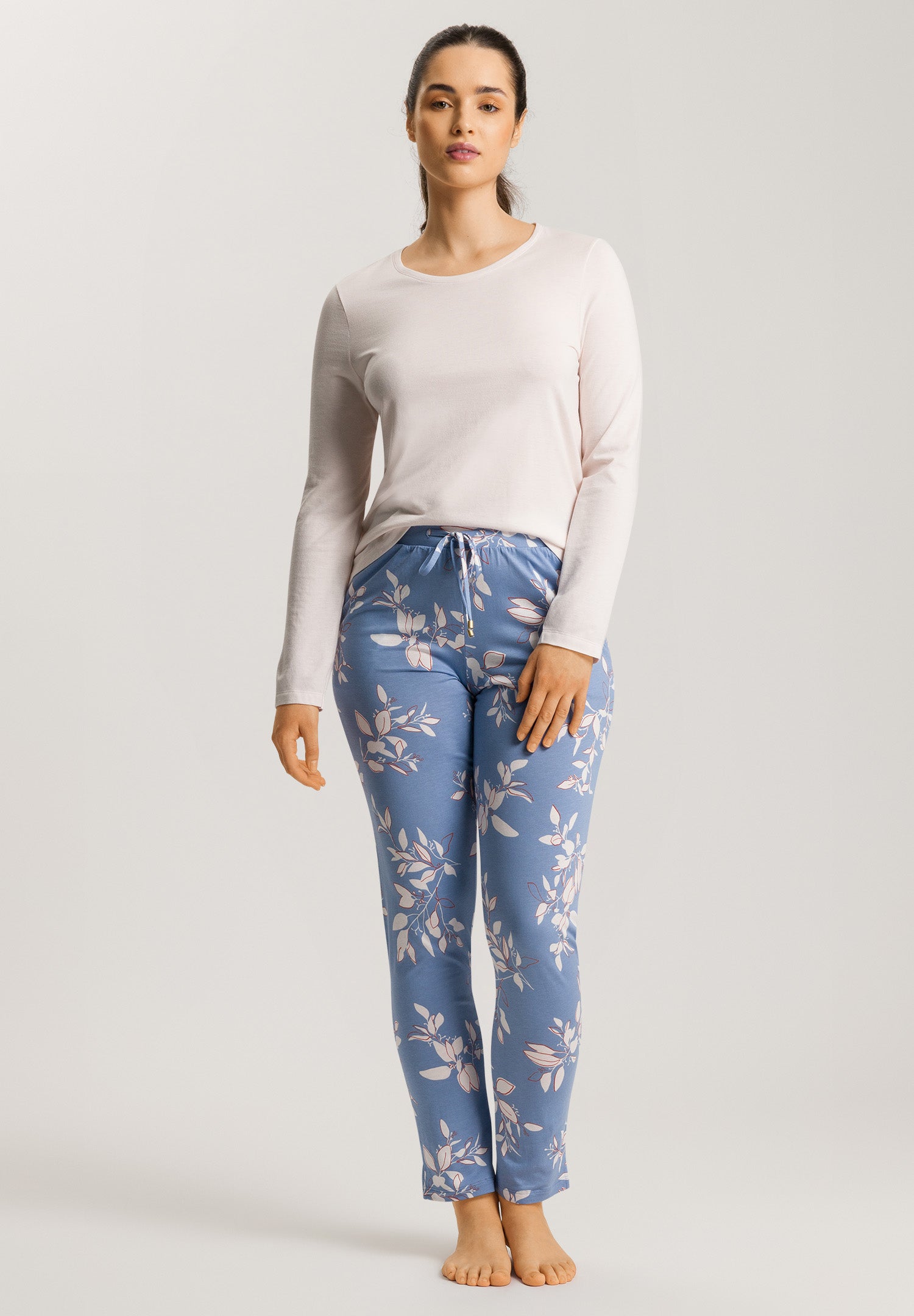 74845 Sleep And Lounge Pants - 2158 Pearly Flowers