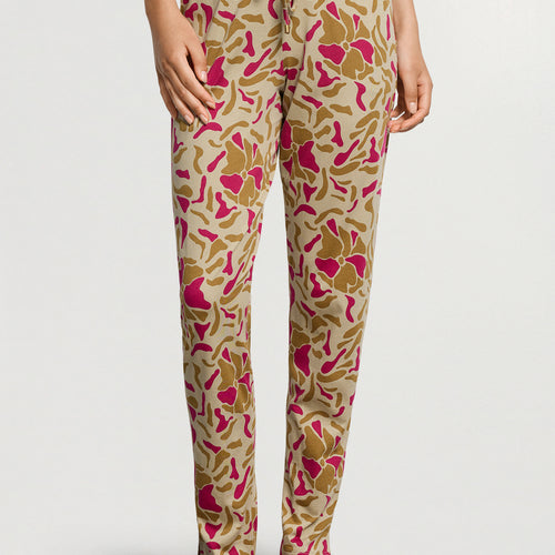 Sleep And Lounge Cotton and TENCEL™ Pants | Illustrated Petals 74845-3073