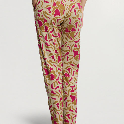 Sleep And Lounge Cotton and TENCEL™ Pants | Illustrated Petals 74845-3073