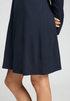 Sleep And Lounge TENCEL™ and Cotton Nightgown | Deep Navy 74847-1610