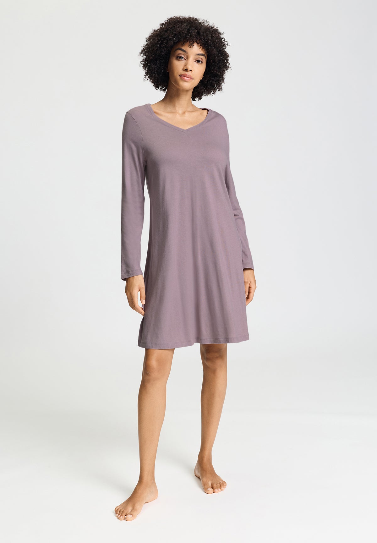 Sleep And Lounge TENCEL™ and Cotton Nightgown | Stormy Rose 74847-2467