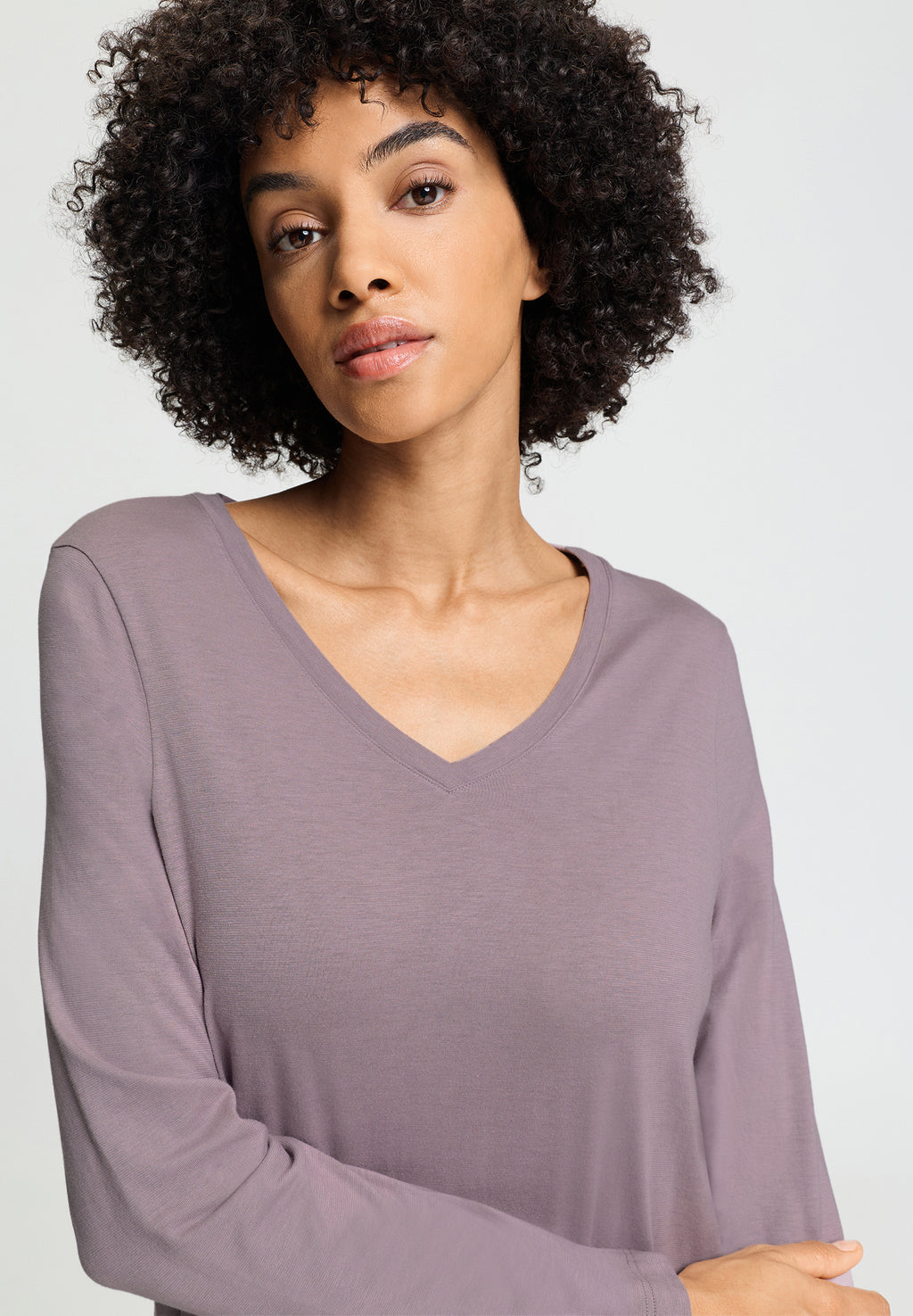 Sleep And Lounge TENCEL™ and Cotton Nightgown | Stormy Rose 74847-2467