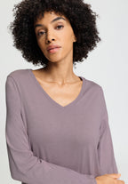 Sleep And Lounge TENCEL™ and Cotton Nightgown | Stormy Rose 74847-2467