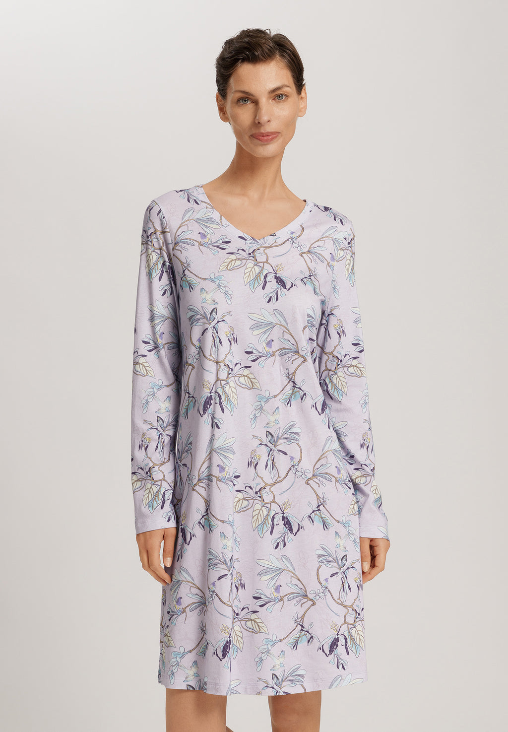 Sleep And Lounge Long Sleeve Nightgown 95cm | Secret Garden 74847-3059