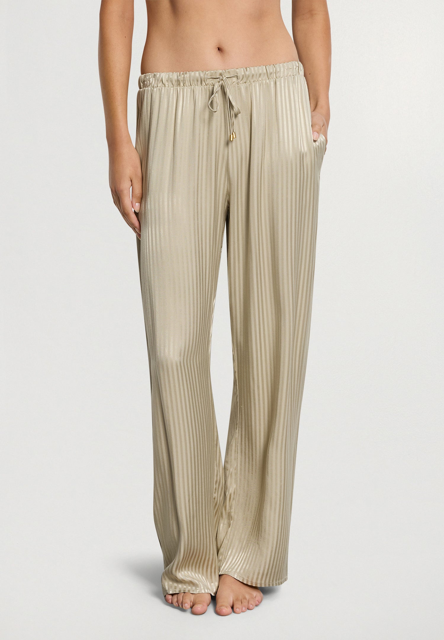 Sleep And Lounge Soft Woven Pants | Olive Stem 74850-2661