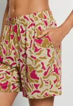 Sleep And Lounge Shorts | Illustrated Petals 74852-3073