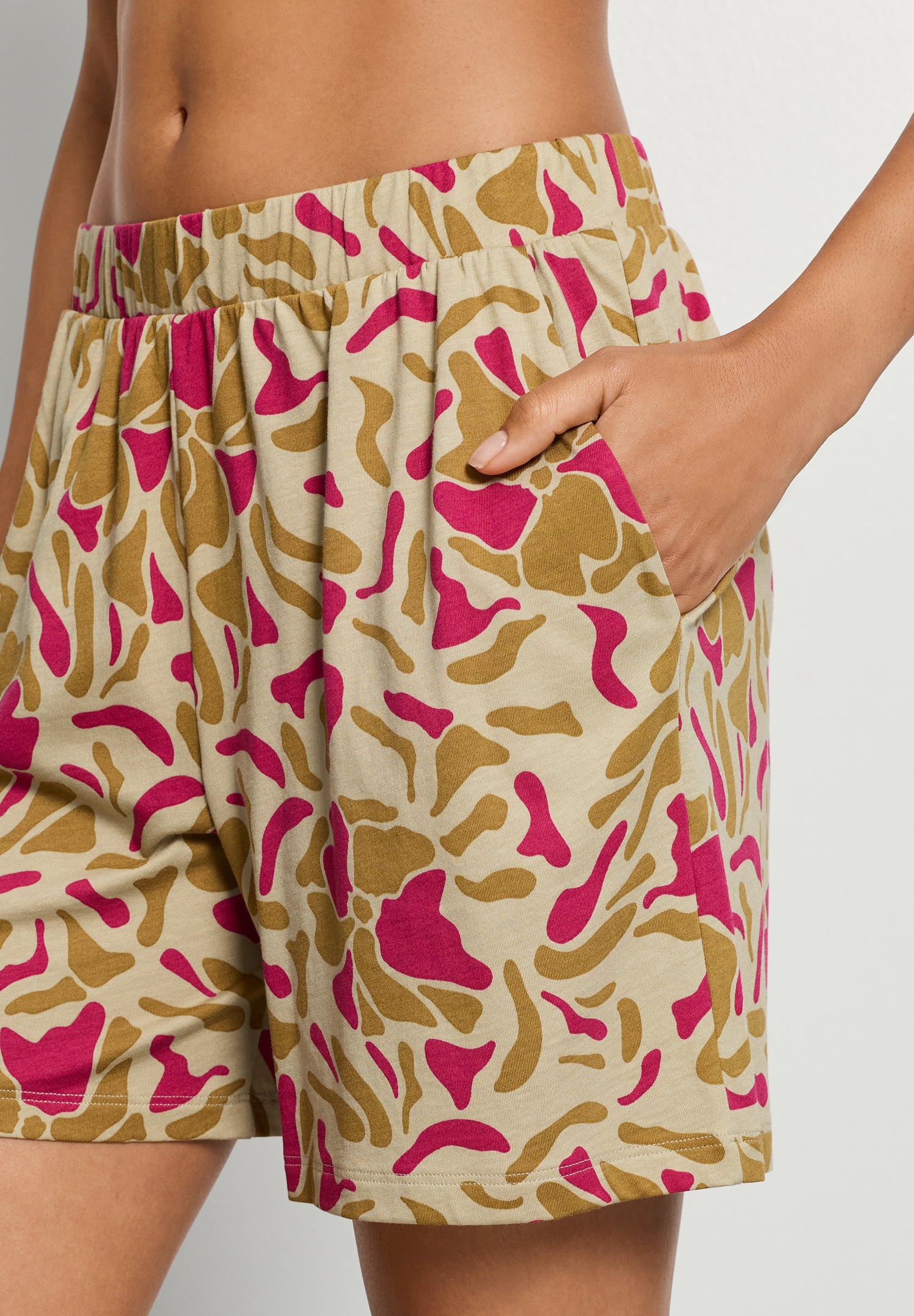 Sleep And Lounge Shorts | Illustrated Petals 74852-3073