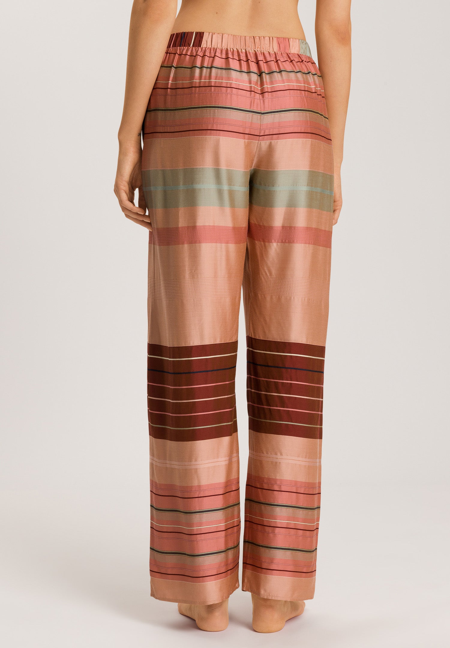 74859 Hannah Pants - 2166 Earth Tanned Stripe