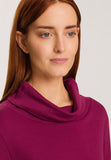 74865 Agatha Long Sleeve Pajama Set - 2405 Deep Poppy