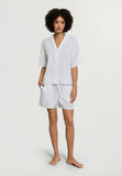 Sleep And Lounge Button Front Shirt | Squared Sky 74866-3079