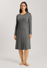 74875 Virginia Long Sleeve Nightgown 110cm - 1119 Stone Melange