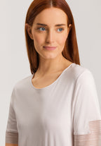 74877 Sophie Short Sleeve Nightgown 100cm - 1393 Rose Cream