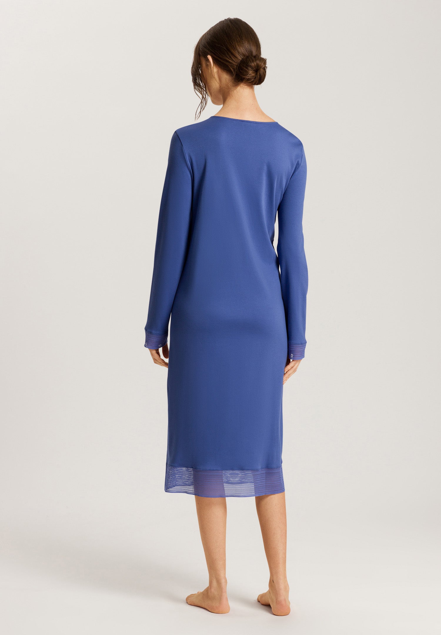 74878 Sophie Long Sleeve Nightgown 110cm - 2546 Blue Horizon