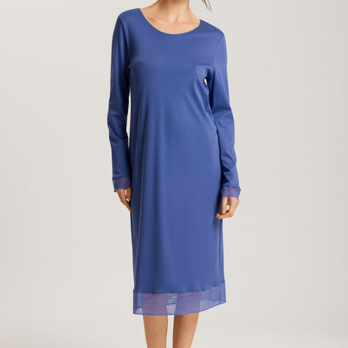 74878 Sophie Long Sleeve Nightgown 110cm - 2546 Blue Horizon