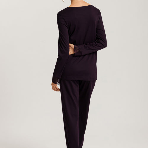 74879 Sophie Long Sleeve Pajama Set - 1478 Dark Acai