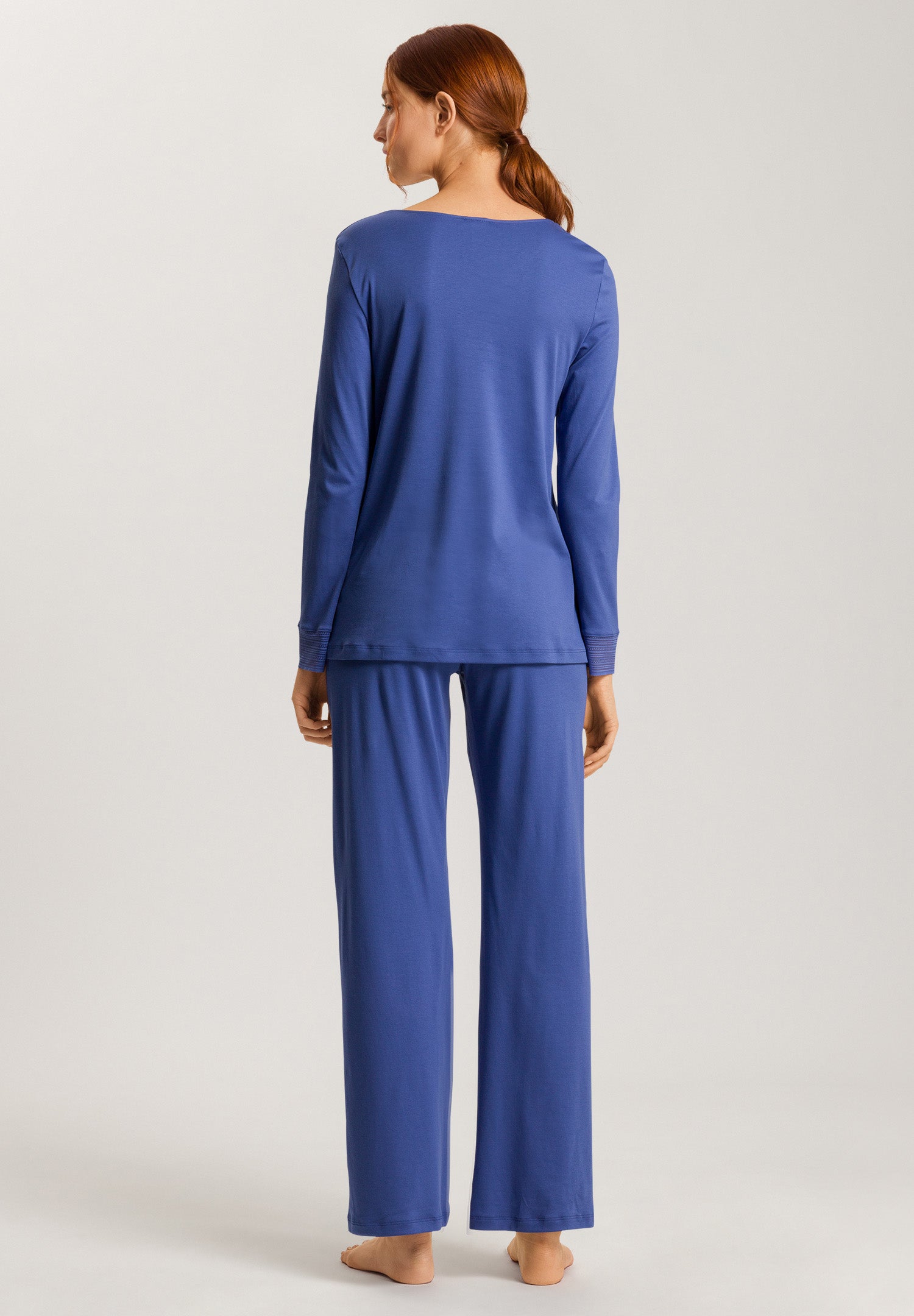 74879 Sophie Long Sleeve Pajama Set - 2546 Blue Horizon