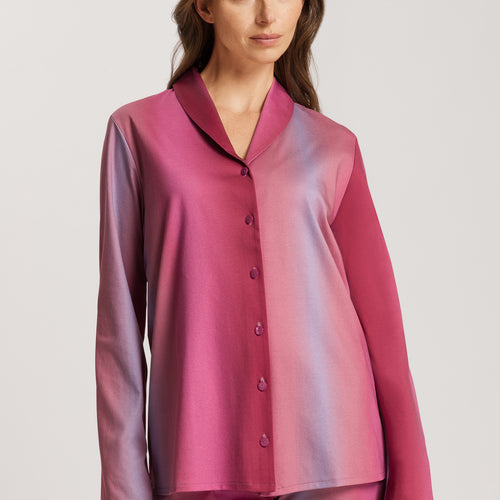 74881 Loie Long Sleeve Shirt - 2161 Berry Ombre