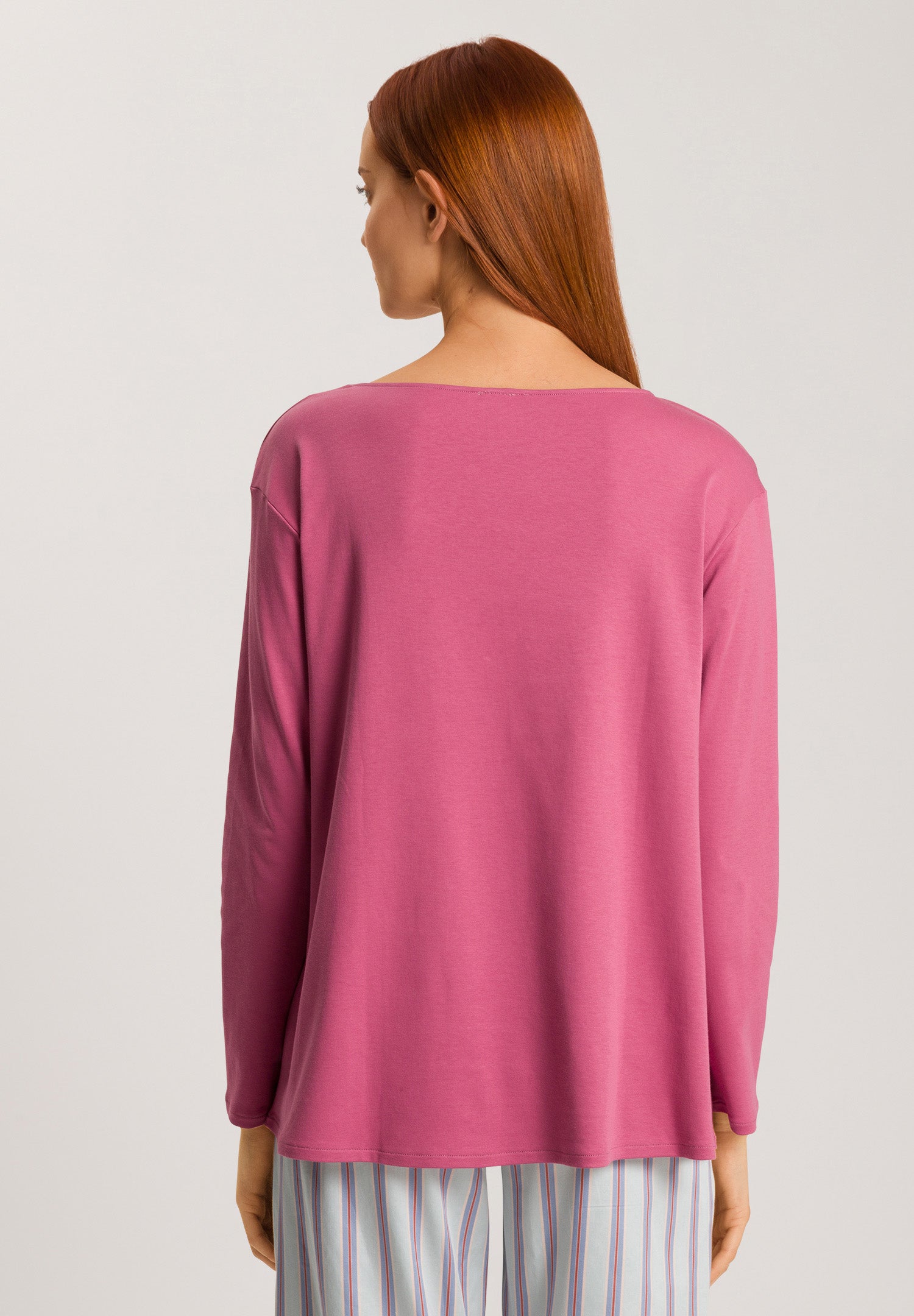 74882 Loie Long Sleeve Shirt - 2414 Rose Wine