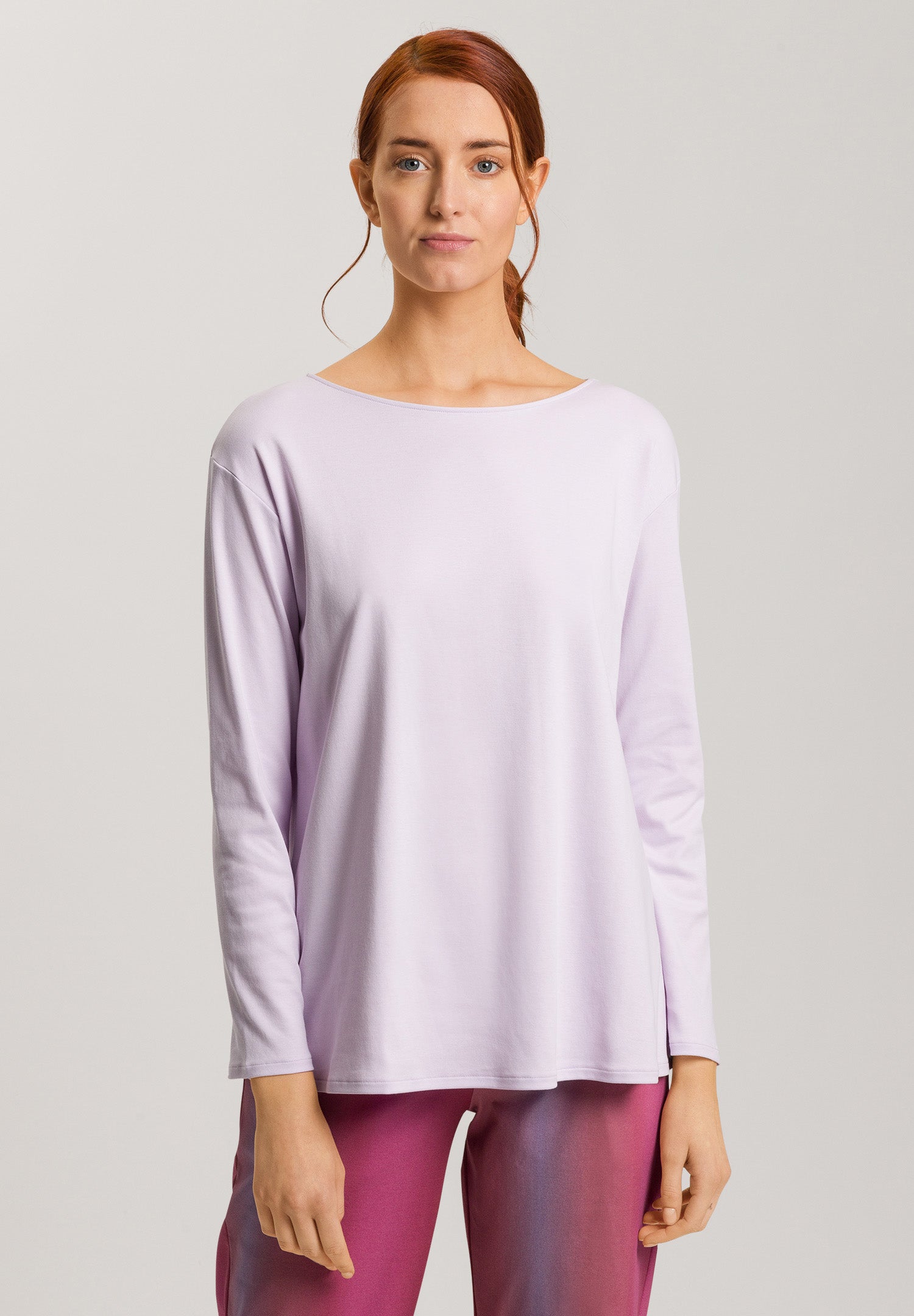 74882 Loie Long Sleeve Shirt - 2464 Lilac Fog