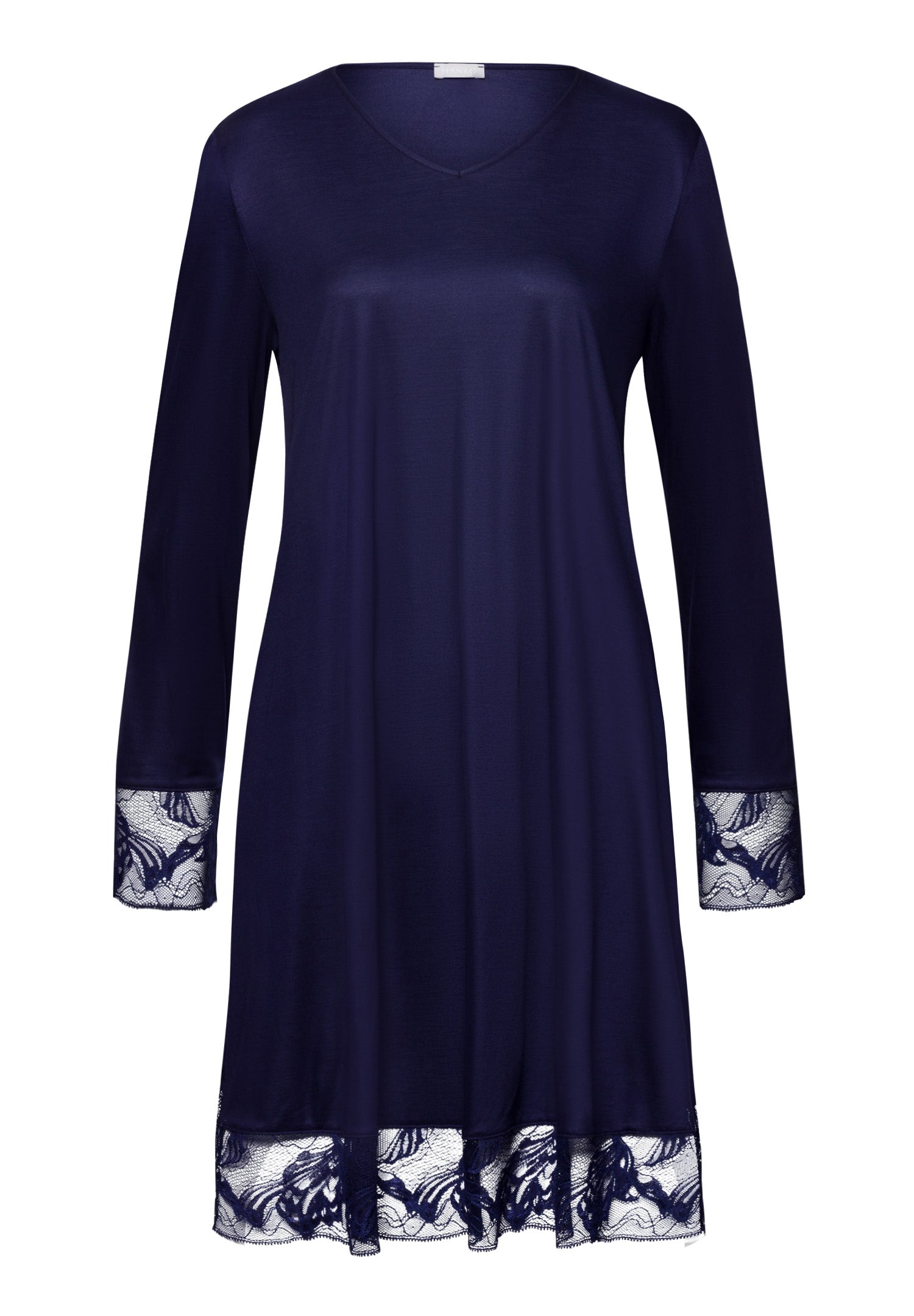 74885 Eva Long Sleeve Nightgown 95cm - 2621 Evening Blue