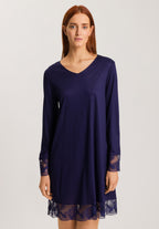 74885 Eva Long Sleeve Nightgown 95cm - 2621 Evening Blue