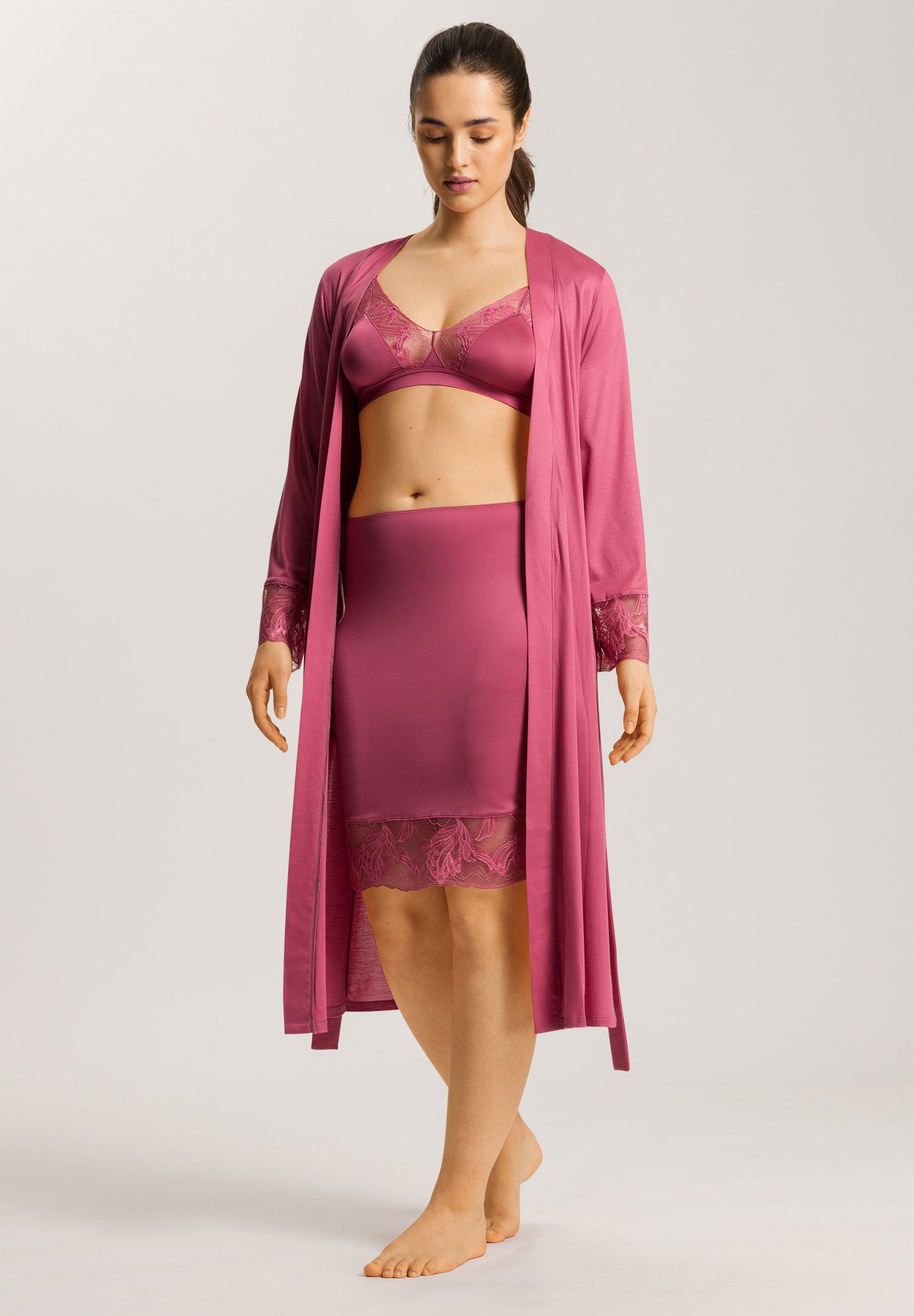 74888 Eva Robe 115cm - 2414 Rose Wine