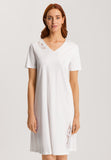 74891 Anne Short Sleeve Nightgown 100cm - 102 Off White