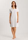 74891 Anne Short Sleeve Nightgown 100cm - 102 Off White