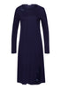 74892 Anne Long Sleeve Nightgown 110cm - 2621 Evening Blue