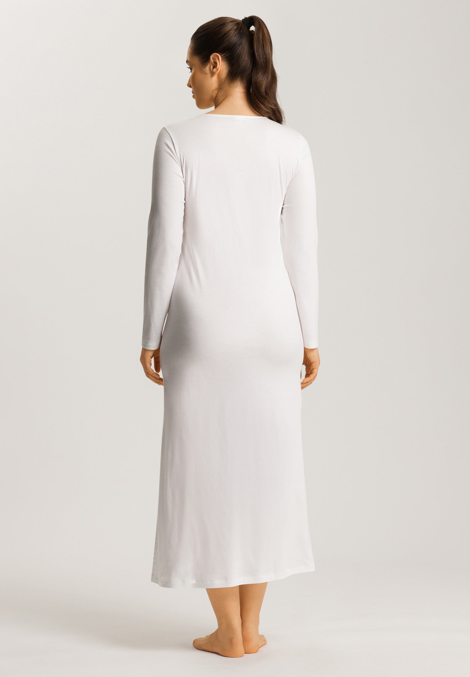 74893 Anne Long Sleeve Nightgown 130cm - 102 Off White