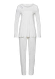 74894 Anne Long Sleeve Pajama Set - 102 Off White