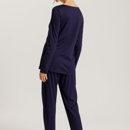 74894 Anne Long Sleeve Pajama Set - 2621 Evening Blue