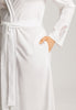 74895 Anne Robe 115cm - 102 Off White