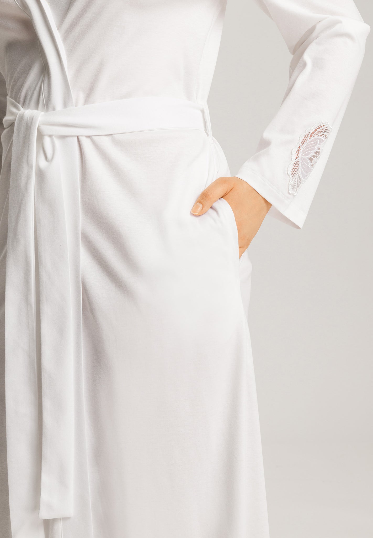 74895 Anne Robe 115cm - 102 Off White